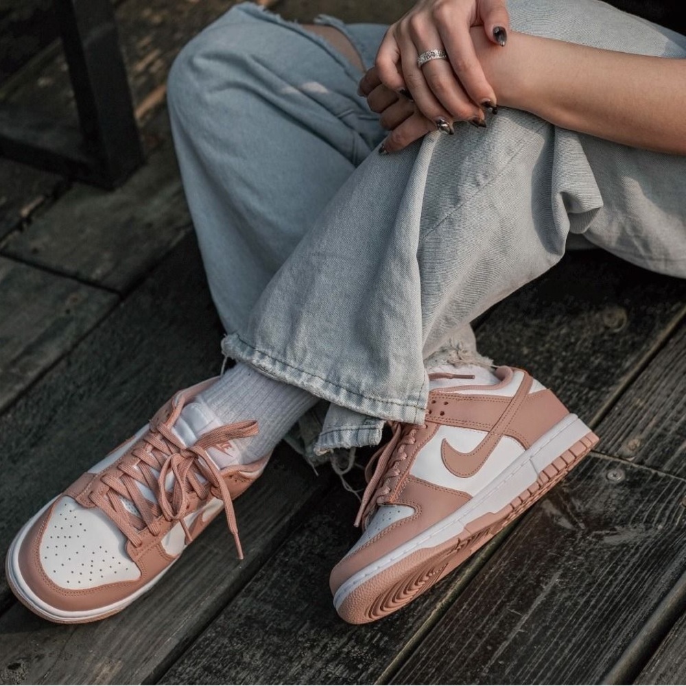 Nike size 5 Dunk in Whisper Rose. Authentic